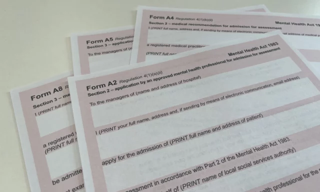 AMHP MHA forms