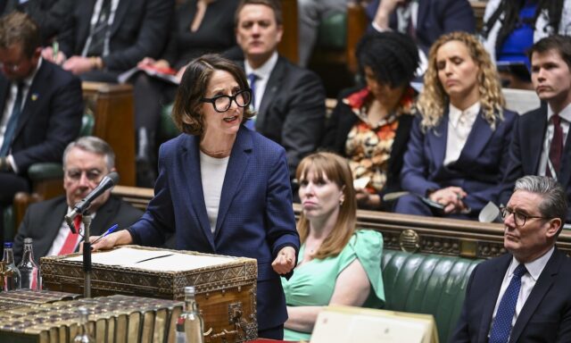 Liz Kendall talks about welfare reforms to the House of Commons