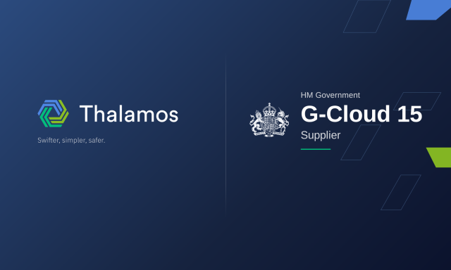 Thalamos: HM Government G-Cloud 15 Supplier